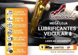 Lider no Segmento de Lubrificantes Veicular em Santos!