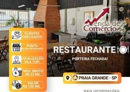 Restaurante Top na Praia Grande!