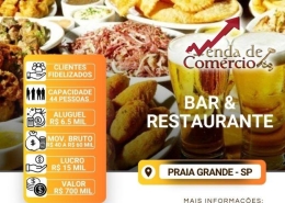 BAR & RESTAURANTE Completo (porteira fechada) 