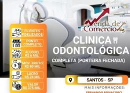 Franquia Odontológica em Santos - Deixando R$ 24 mil de lucro!