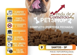 PETSHOP COMPLETO em Santos!