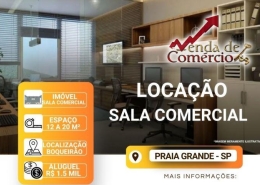 Salas Comerciais em Praia Grande