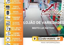 Lojão de Variedades - Deixando R$ 80 mil de lucro por mês!