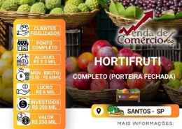 Hortifruti em Santos!