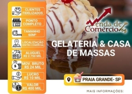 Gelateria em Praia Grande - Deixando R$ 10 mil de lucro!