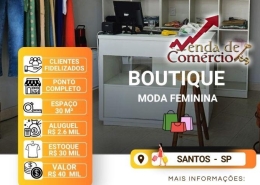 Boutique na Ponta da Praia!