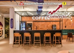 Café em Shopping de Santos